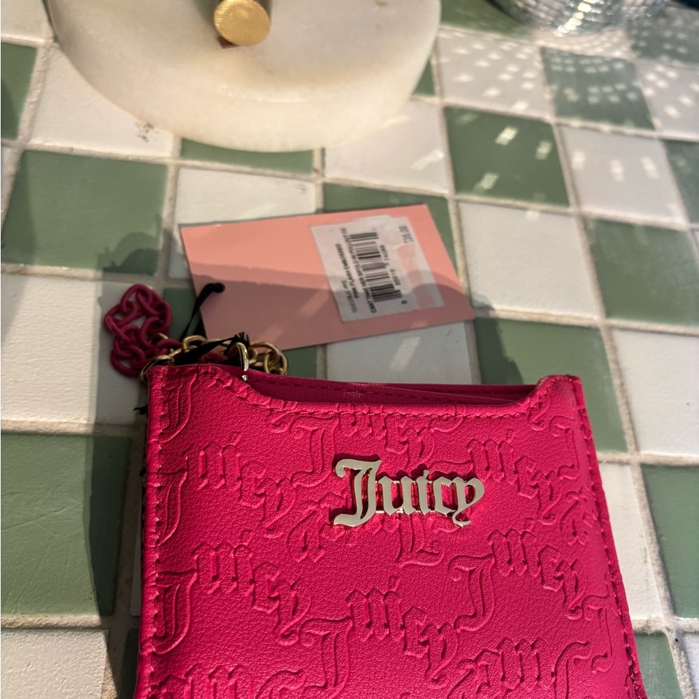 Juicy Couture Pink Card Holder